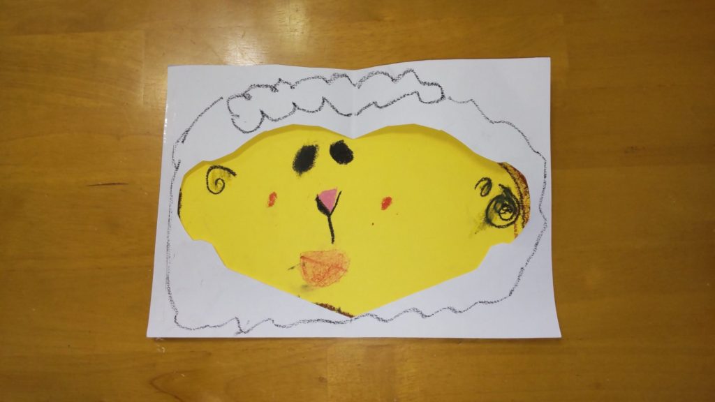 ひつじさんがライオンになっちゃった‼️