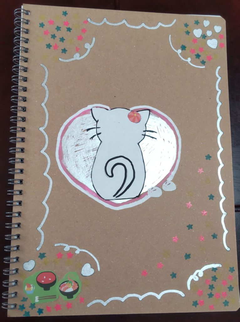 うしろすがたのネコ