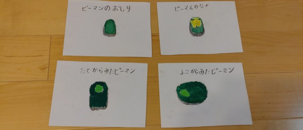 色々な色ピーマン