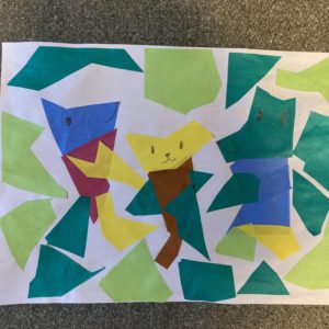 折り紙のアート26〜野原でのんびり！犬と猫〜