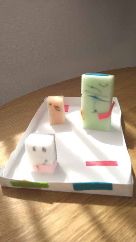 スポンジ家族のお出かけ