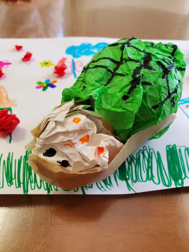 カメとハエがなかよくなったおはなのまち