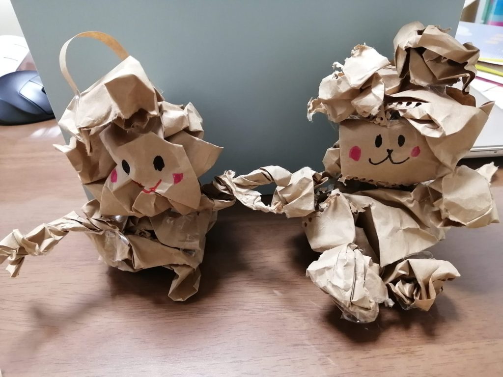 ゆきだるま&くま