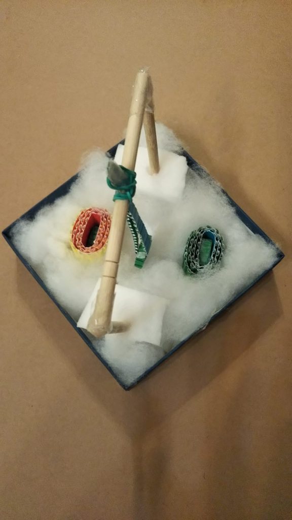 磁石を使った振り子