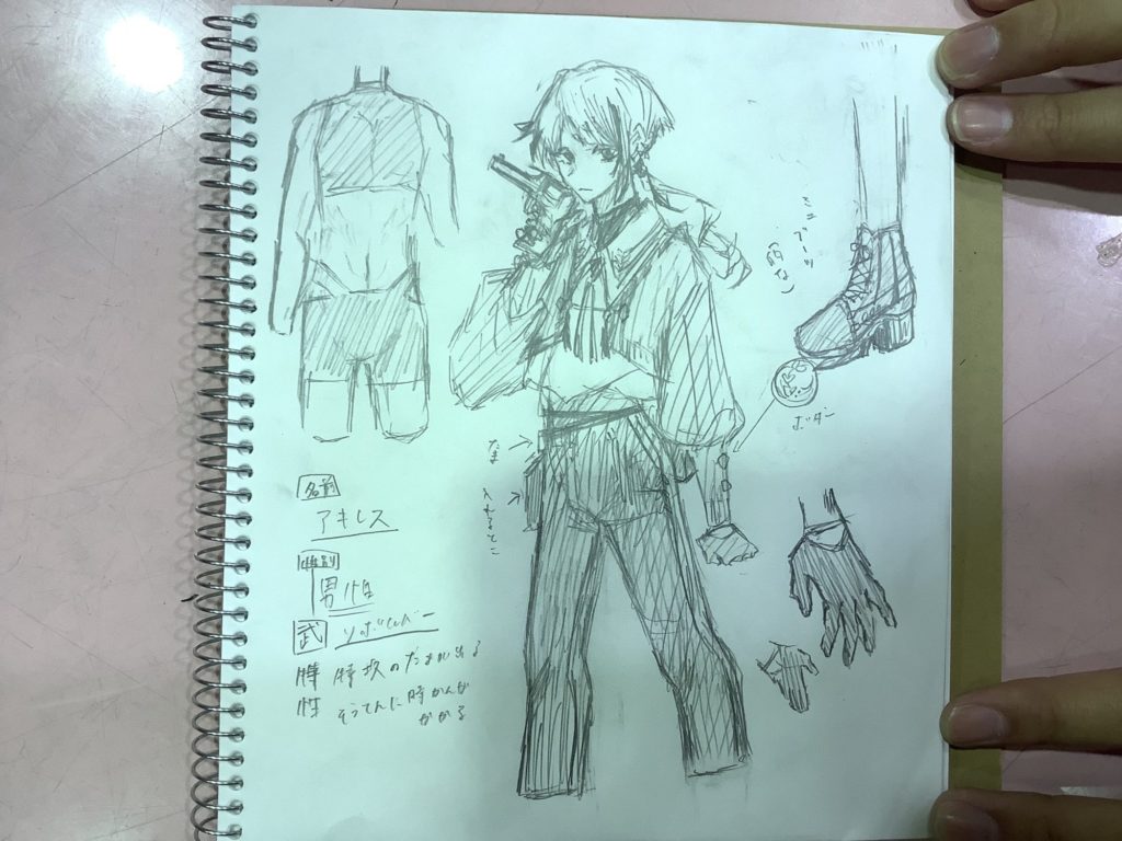 キャラクターデザイン