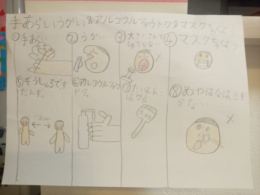 コロナおさまれ!