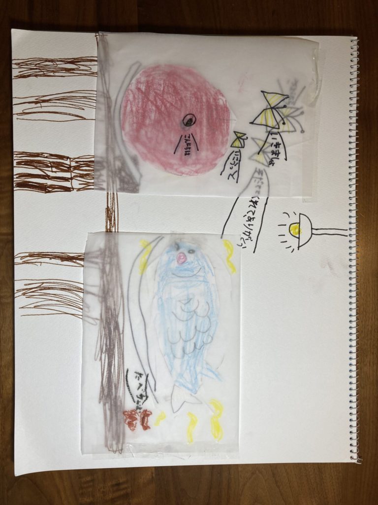 たべものたちがたべられる