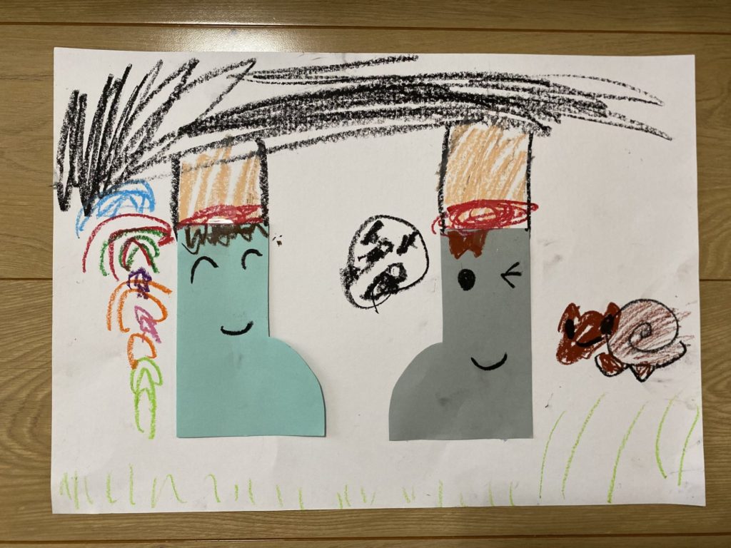 長ぐつちゃん履いちゃった！