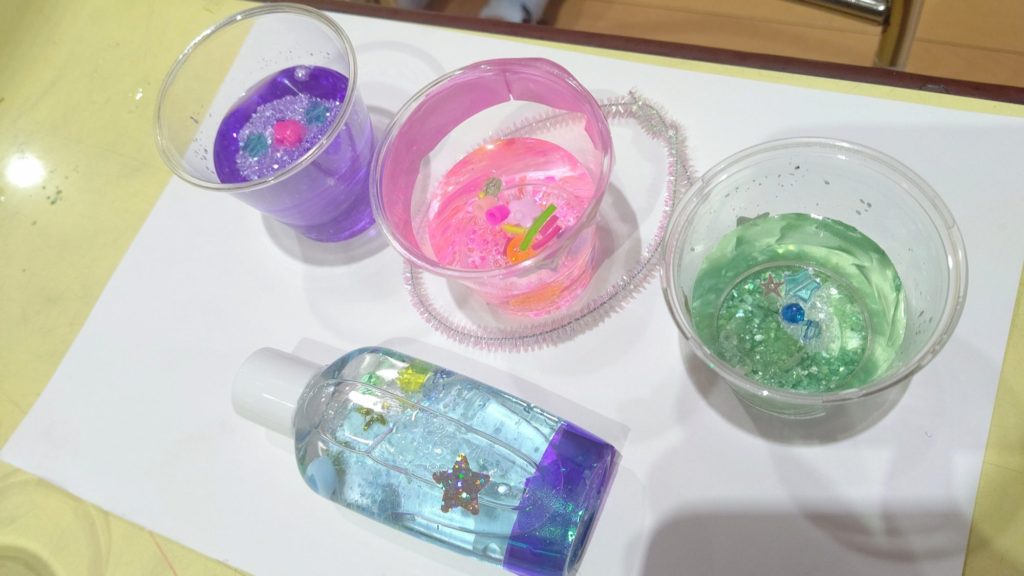 キラキラドームのきれいなジュースやさん✨