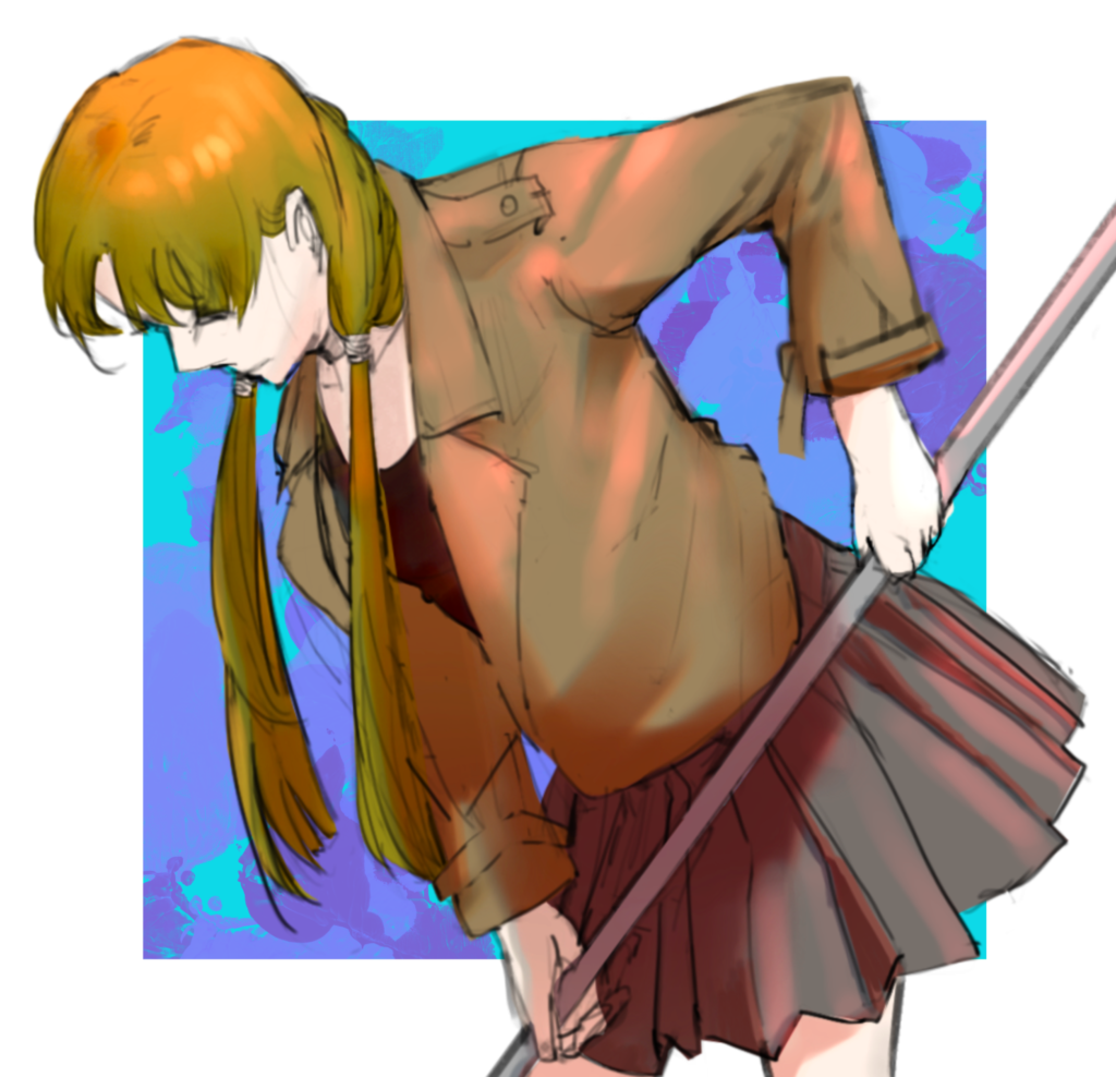 イラスト講座 プチ講座 プリーツスカートの描き方 イラスト講座 プチ講座 プリーツスカートの描き方