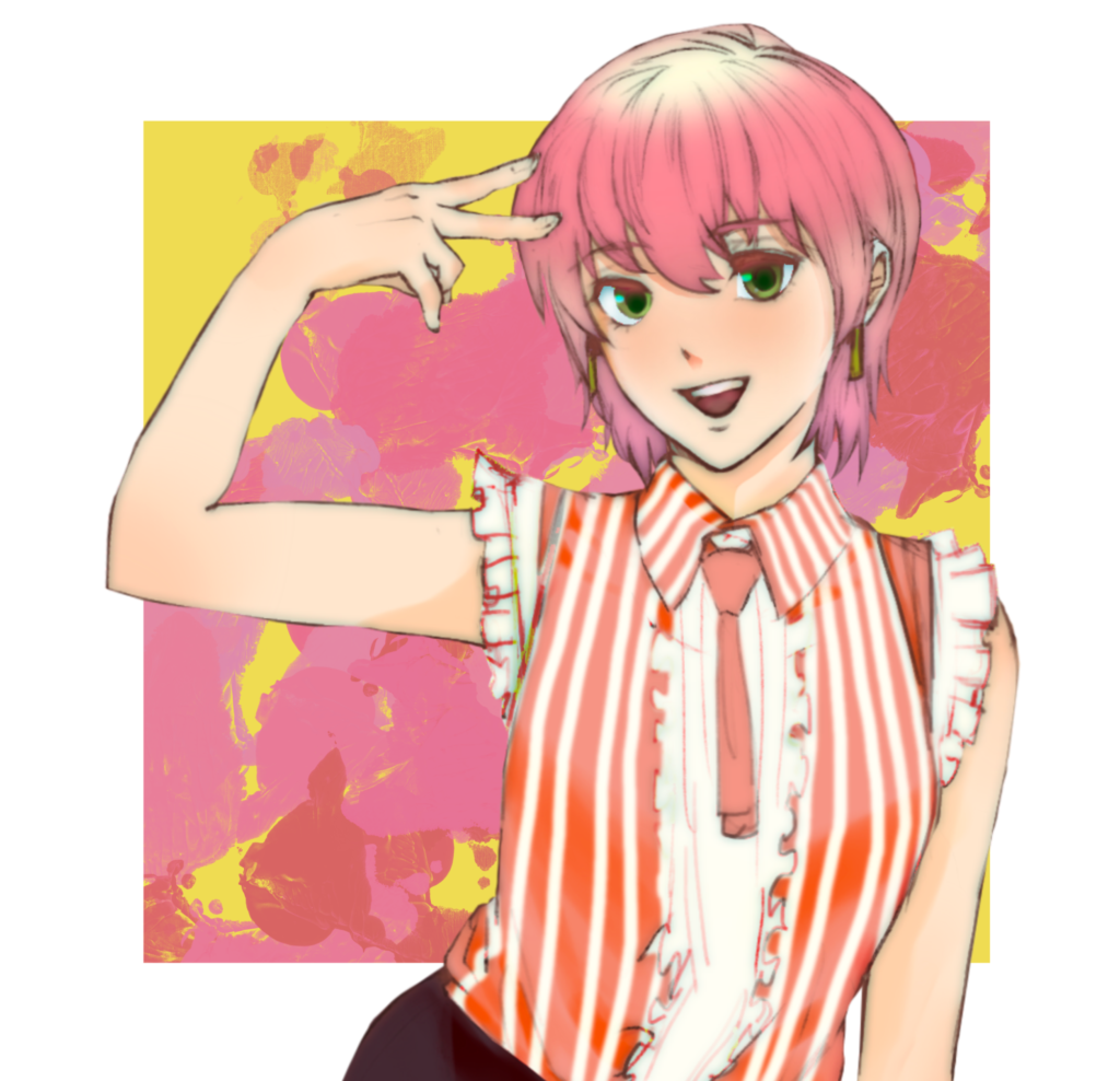 イラスト講座　プチ講座　～Vサインの描き方～