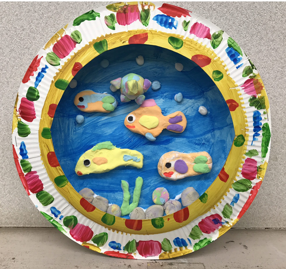 紙皿水族館 紙皿水族館