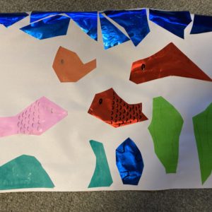 折り紙のアート30〜㊗️30作品達成❣️❣️❣️光始めた地の海〜