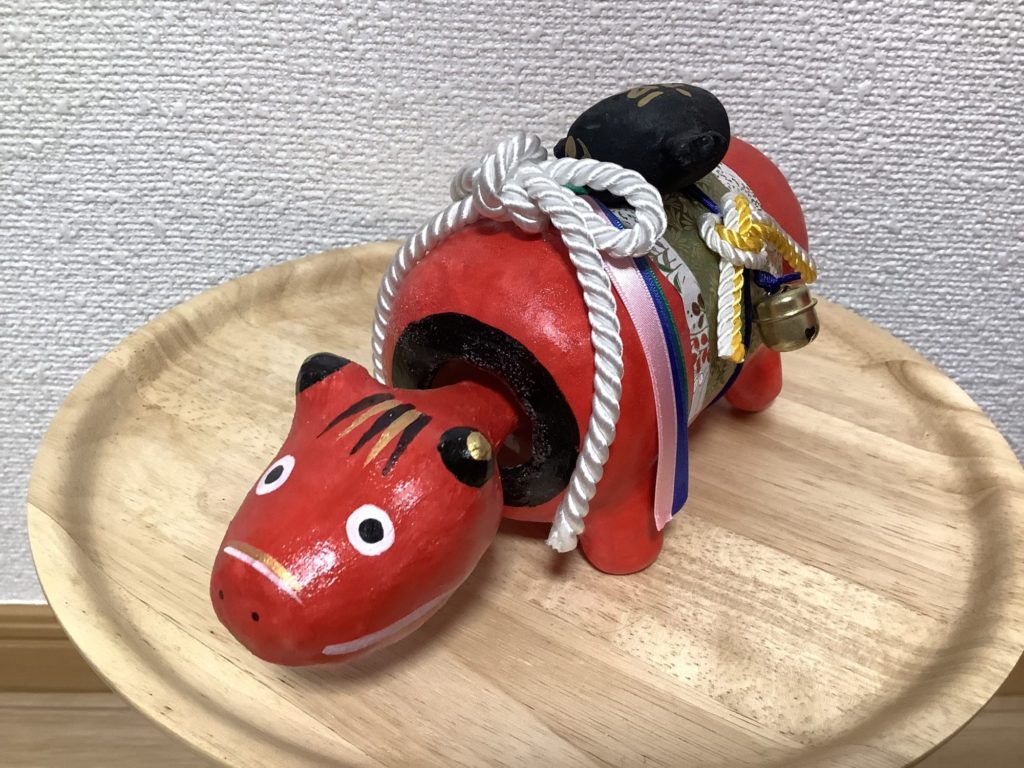 赤べこ　出てきた❗️