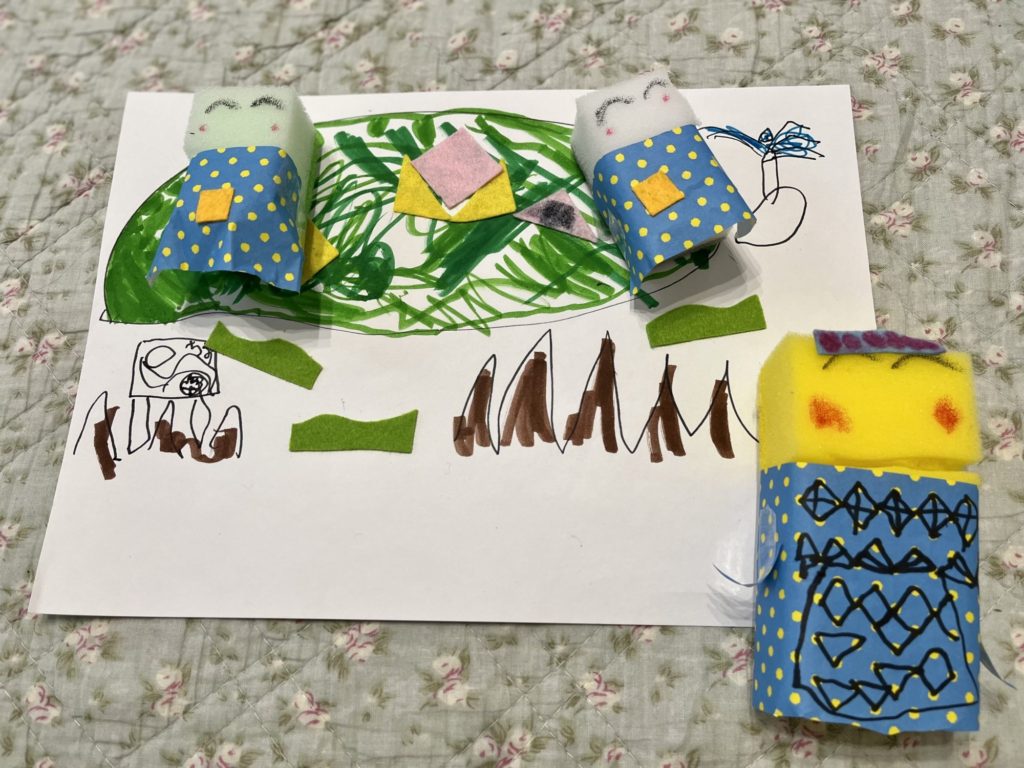 スポンジ三兄弟