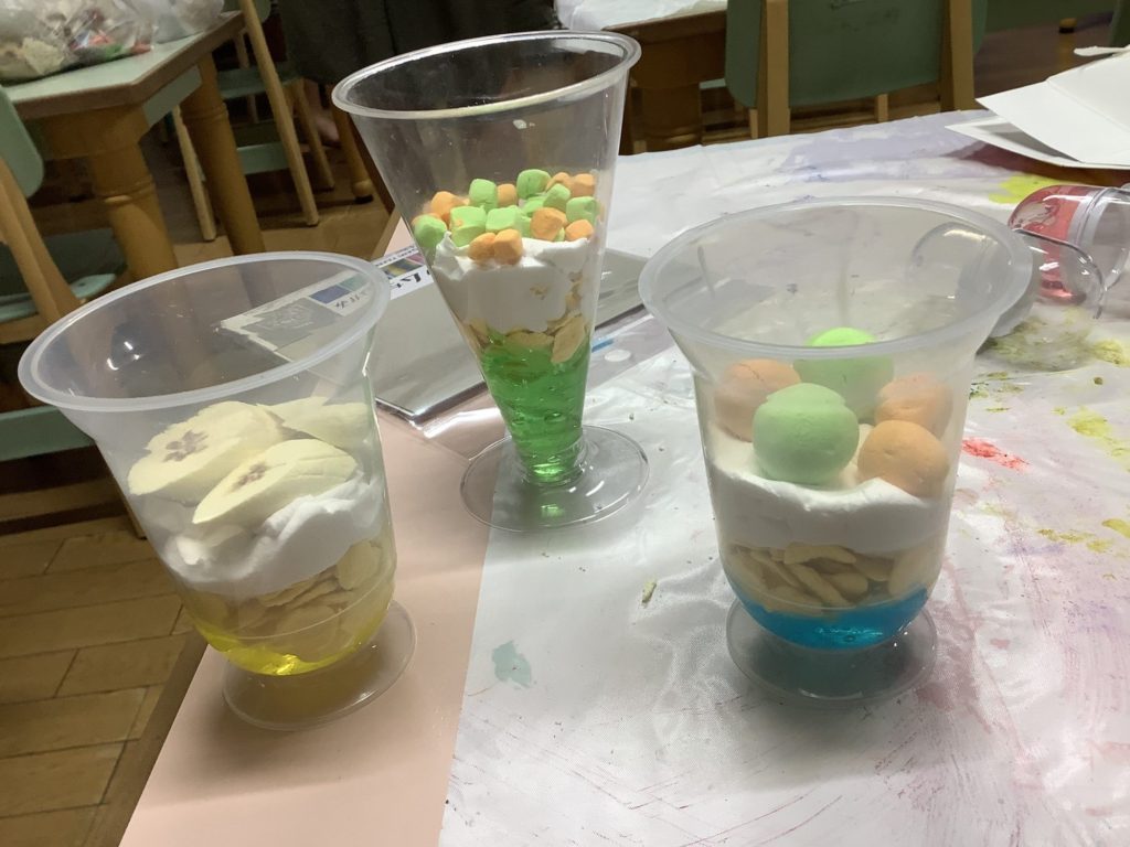 バナナとゼリー粘土★ フェイクスイーツ