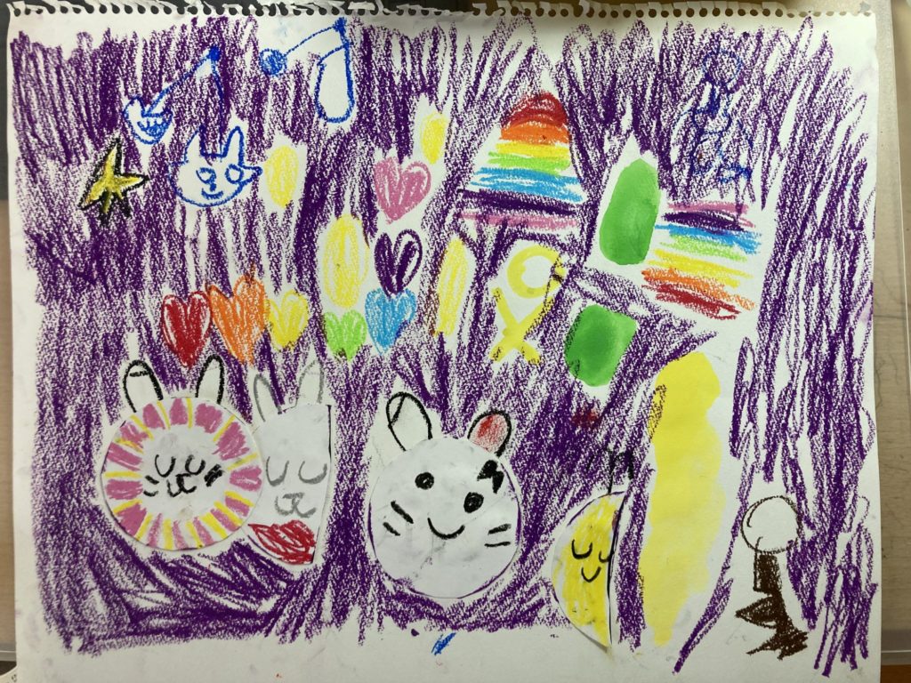 宇宙のお月さま