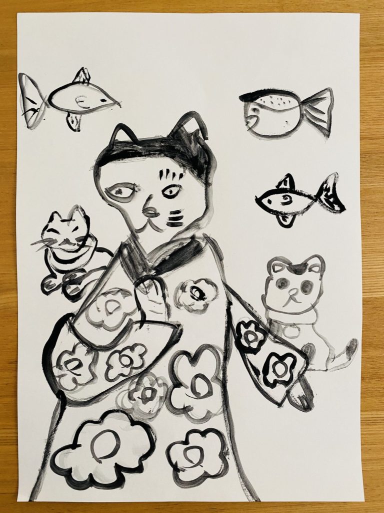 わたしのすきなねこちゃん