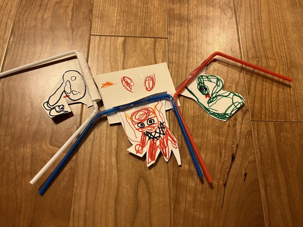 おばけ、にんじゃ、へび