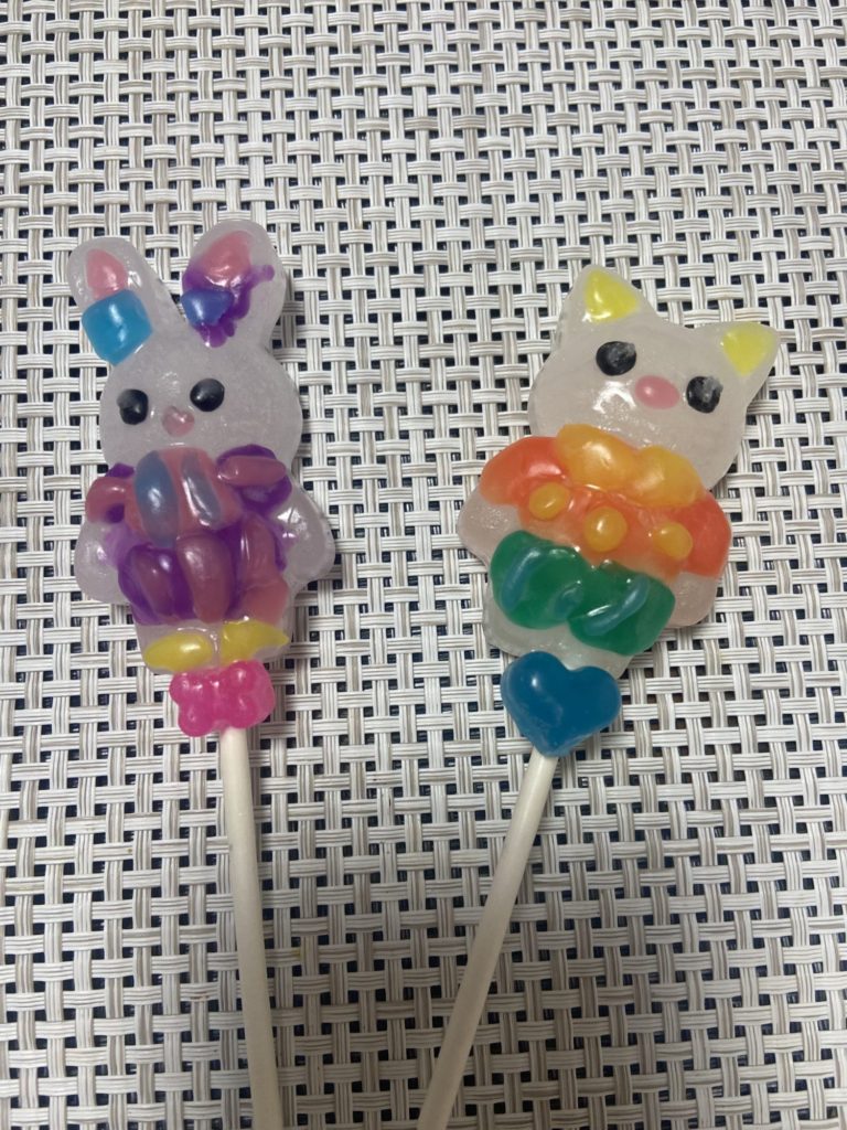 うさぎとねこのロリポップ🍭