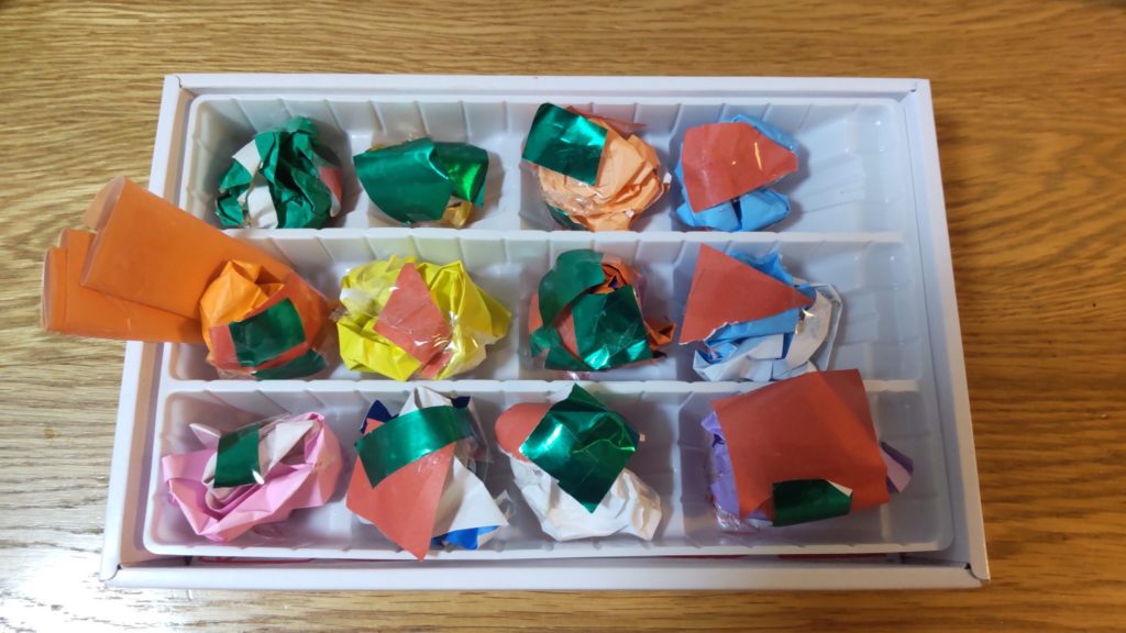 カラフルたこ焼き