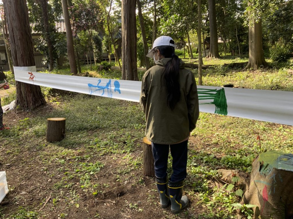 森の4万キロメートル絵画ペイント