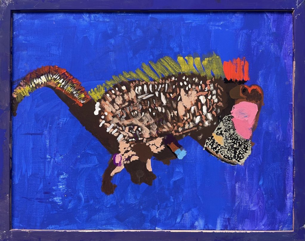 てぃらのがあそんでる。