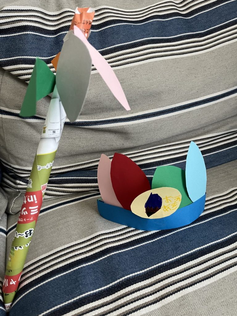 わんさか羽帽子