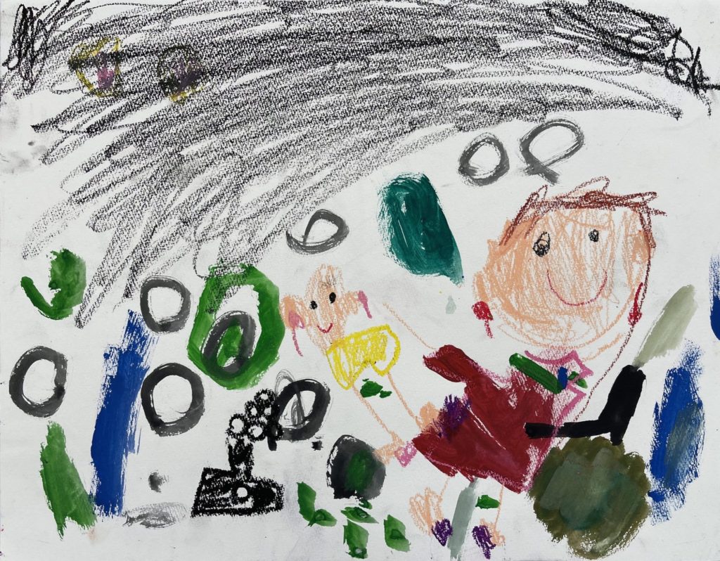 ねぇねとあそんだよ