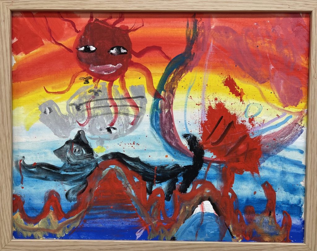 がんばれ黒ヒョウとわし