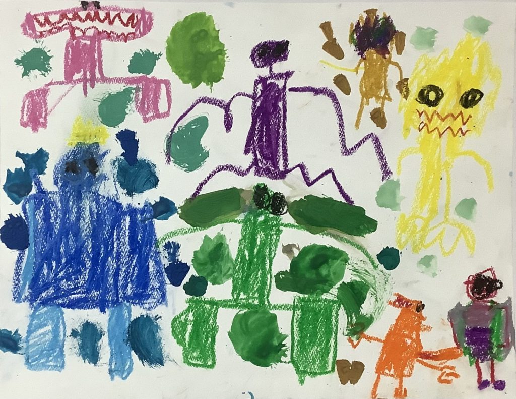 レインボーフレンズのモンスター