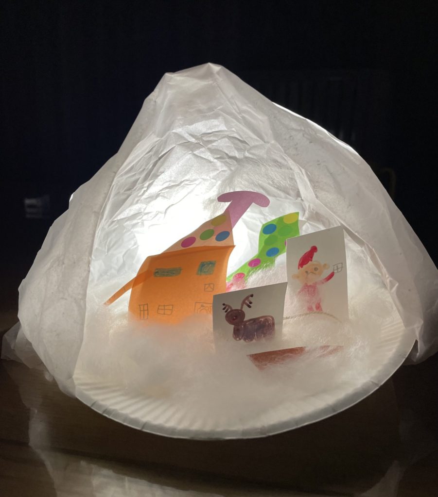 サンタがうちにやってきた