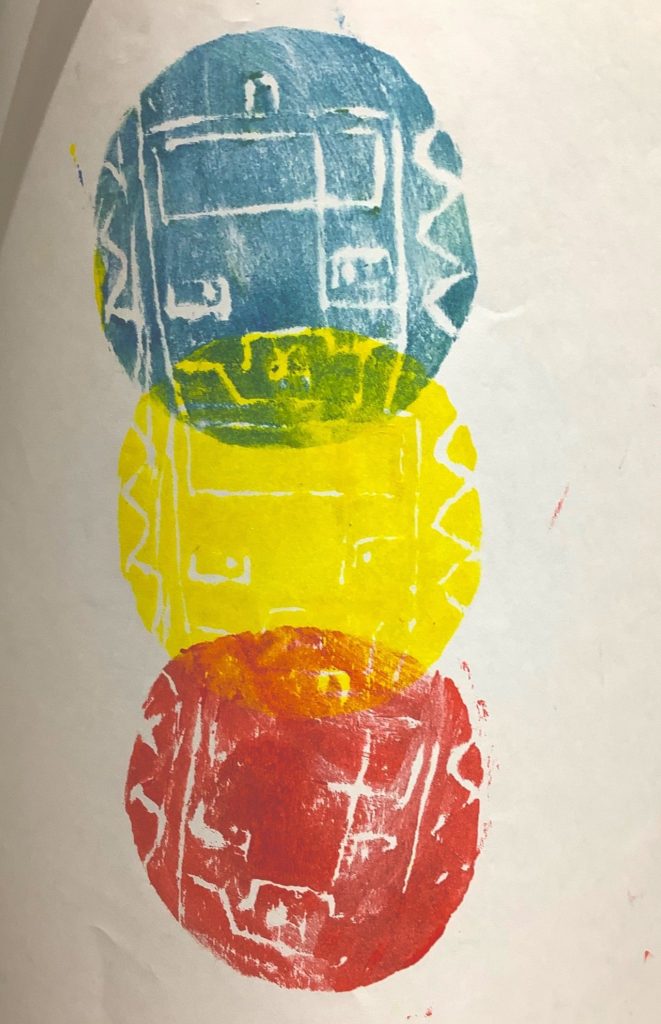 信号みたいになったよ！