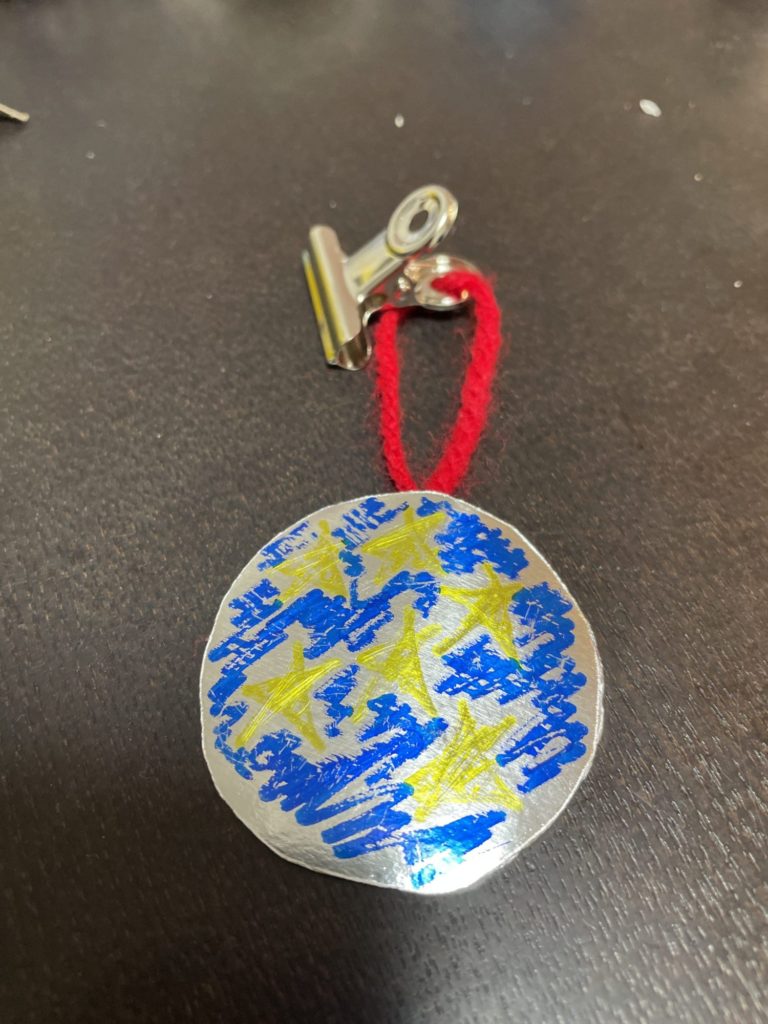 キラキラ当たりました