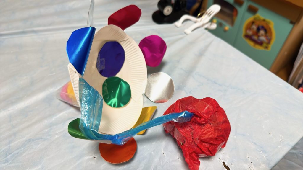 お花けん玉アイスクリーム