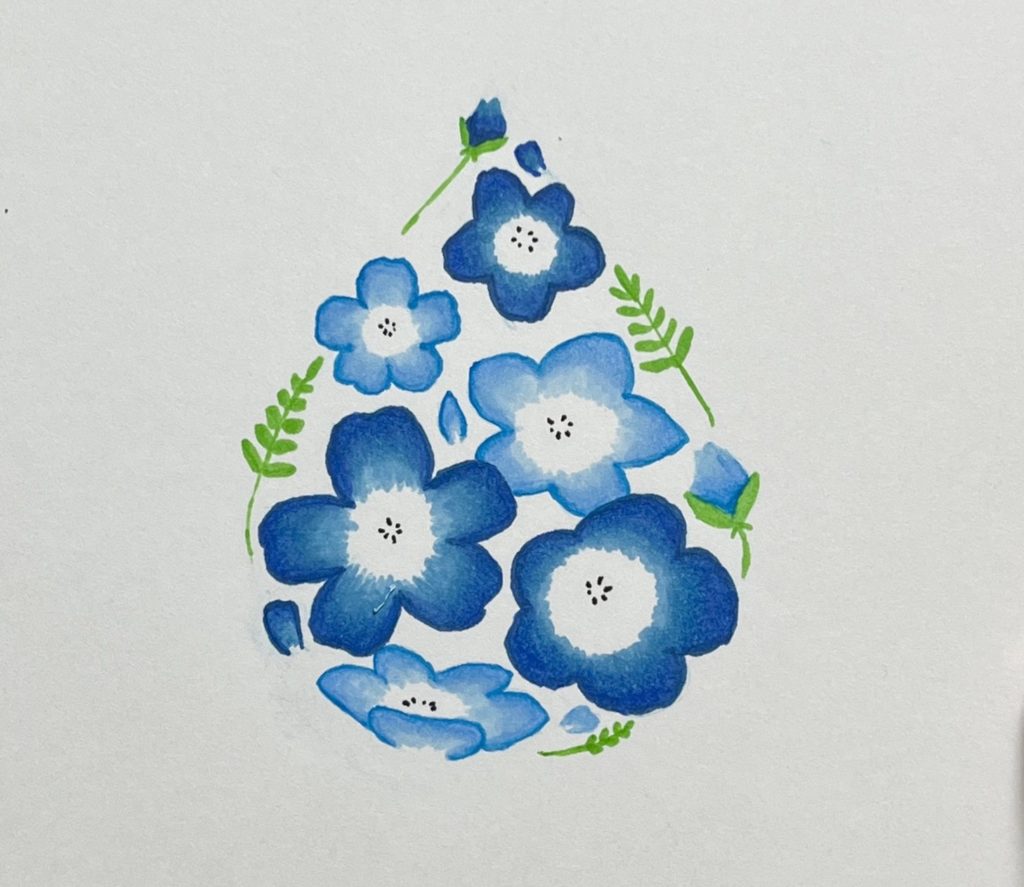 ネモフィラドロップ