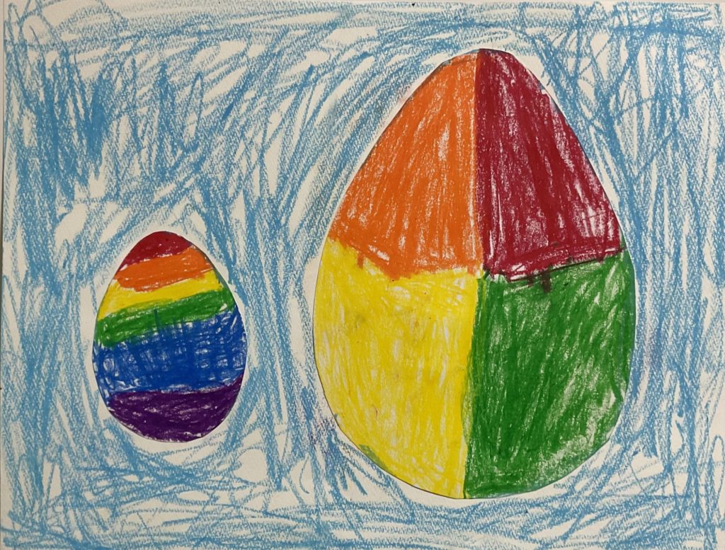 ニワトリのたまごとはくちょうのたまご