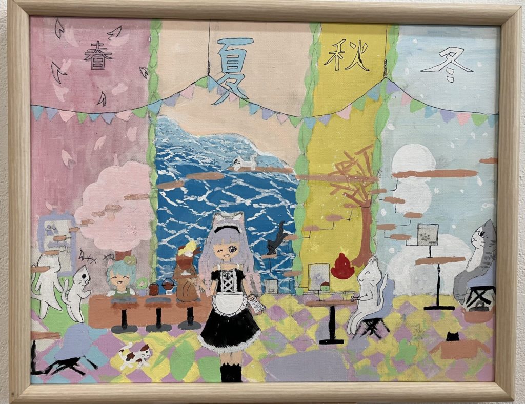 猫のすむまちの猫カフェ