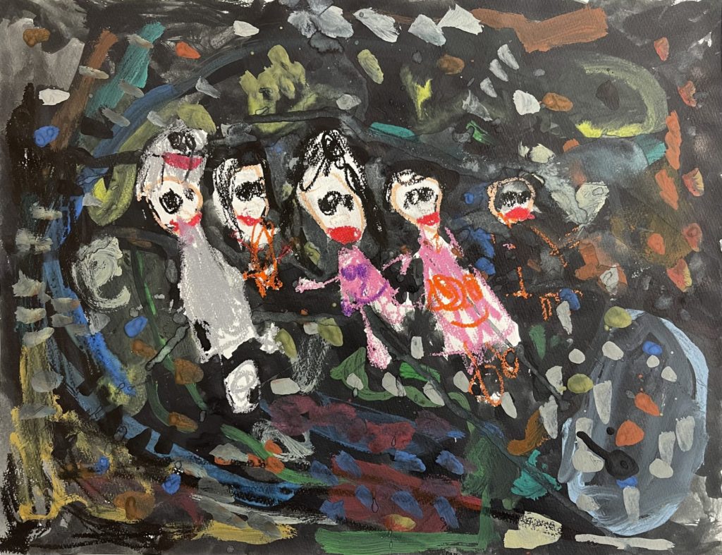 かぞくでハロウィンパーティー