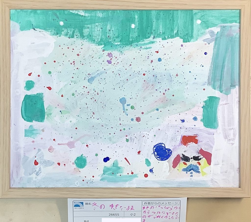 冬のゆきだるま