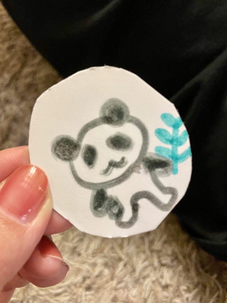 パンダのマグネット