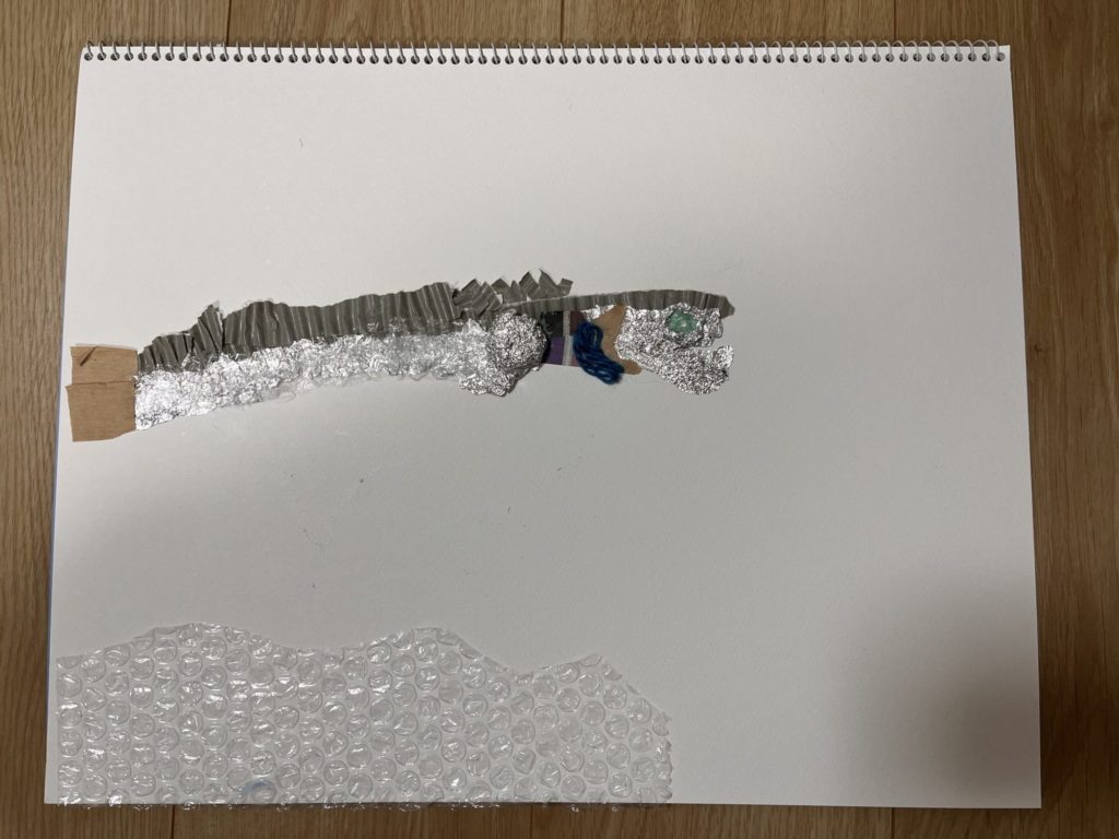 にぼしのコラージュ