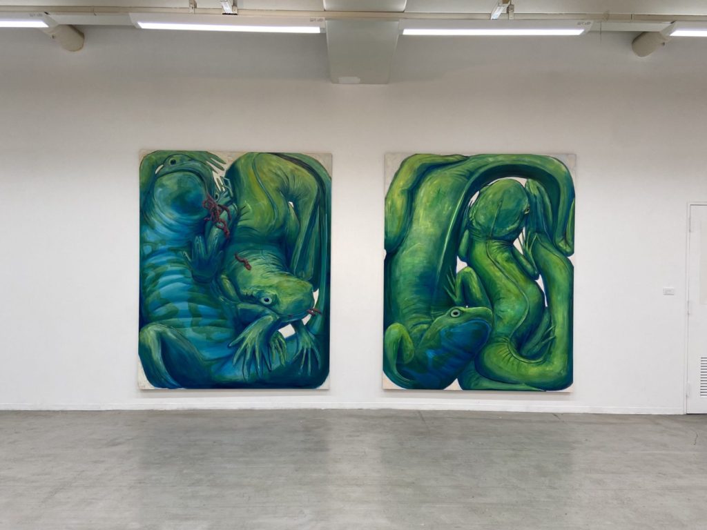 「空っぽだった水槽」　卒展作品です。