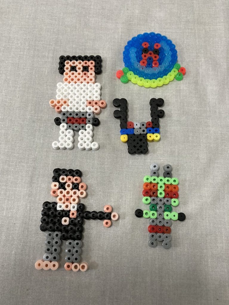 アイロンビーズで仮面ライダーセット