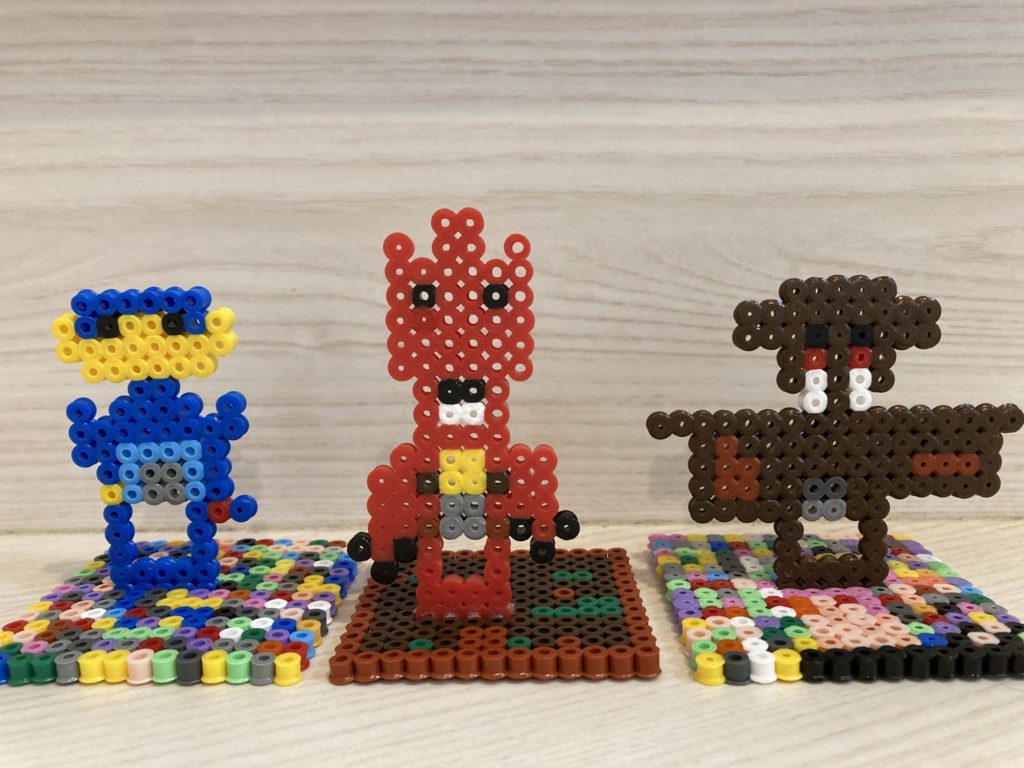 アイロンビーズで仮面ライダーの怪人