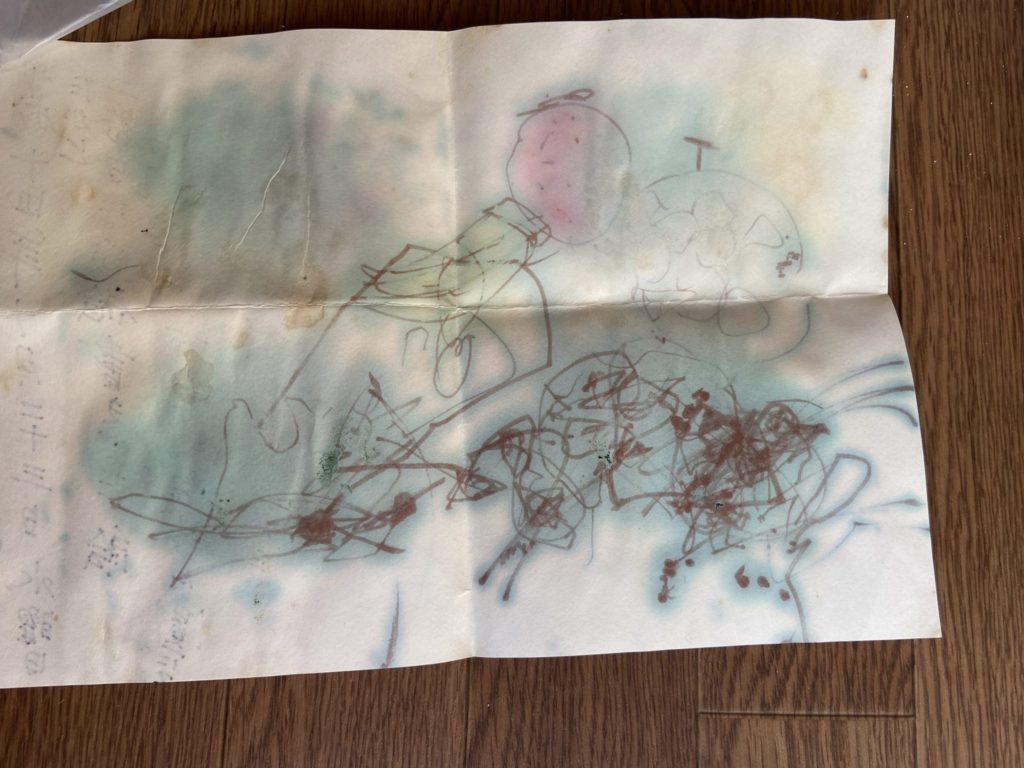 二番目にお絵描きした絵