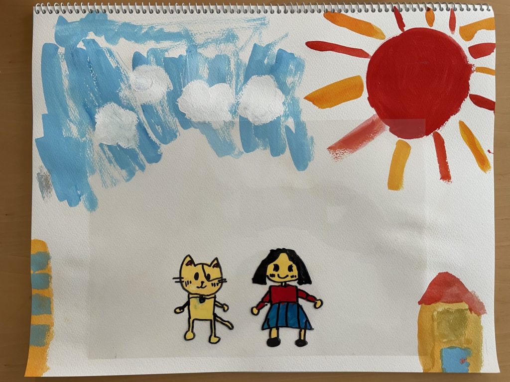 わたしとねこでおさんぽ