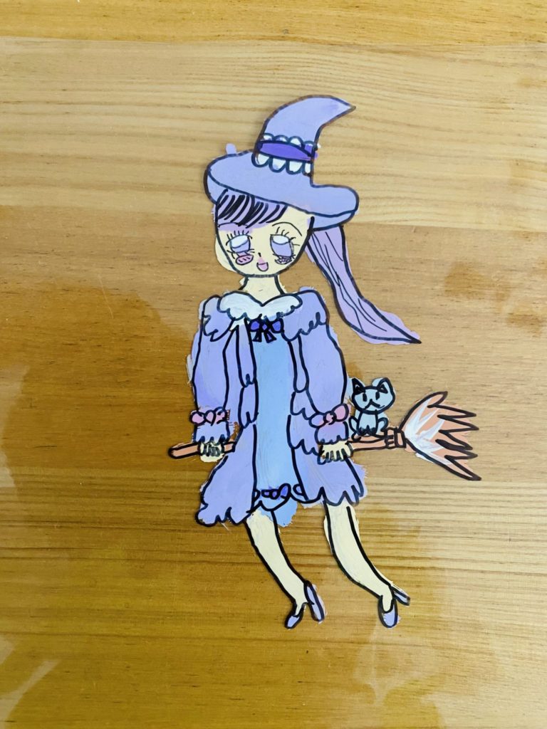 まじょとネコのおさんぽ