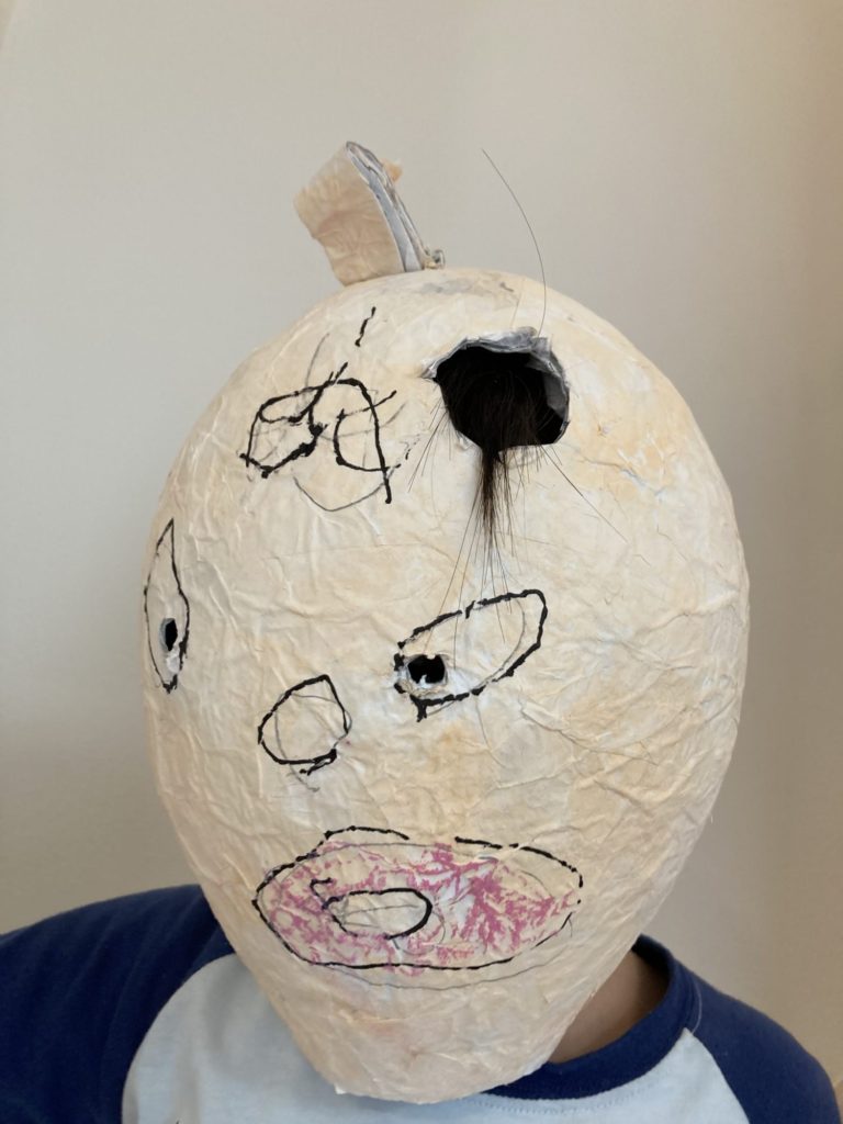 キン肉マン　張り子のお面