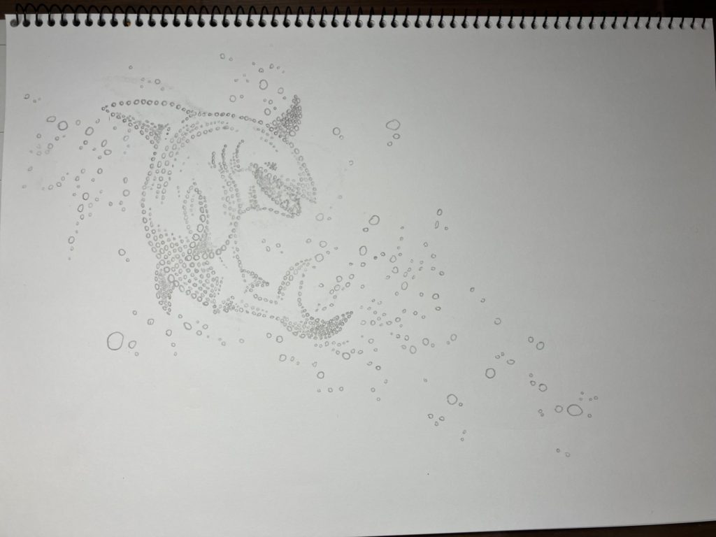 丸アート（サメ）